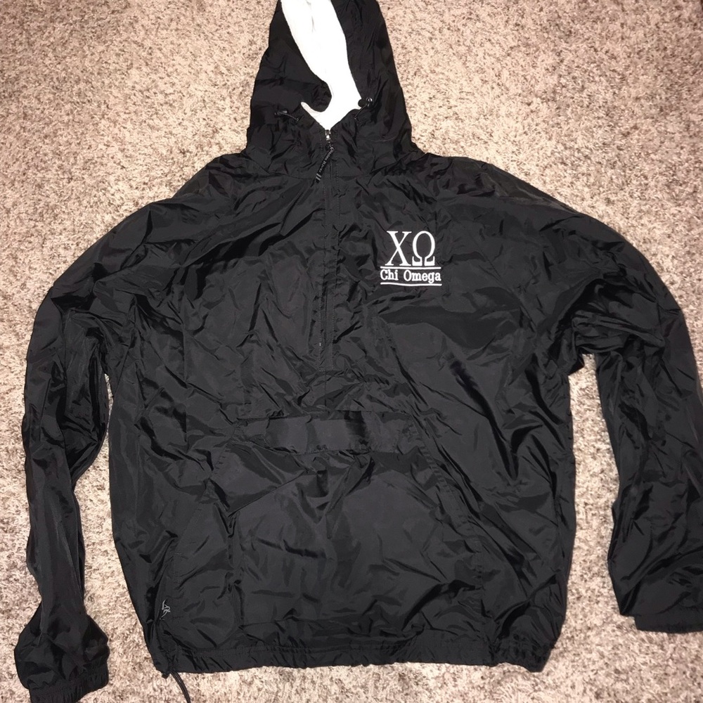 Chi Omega raincoat
